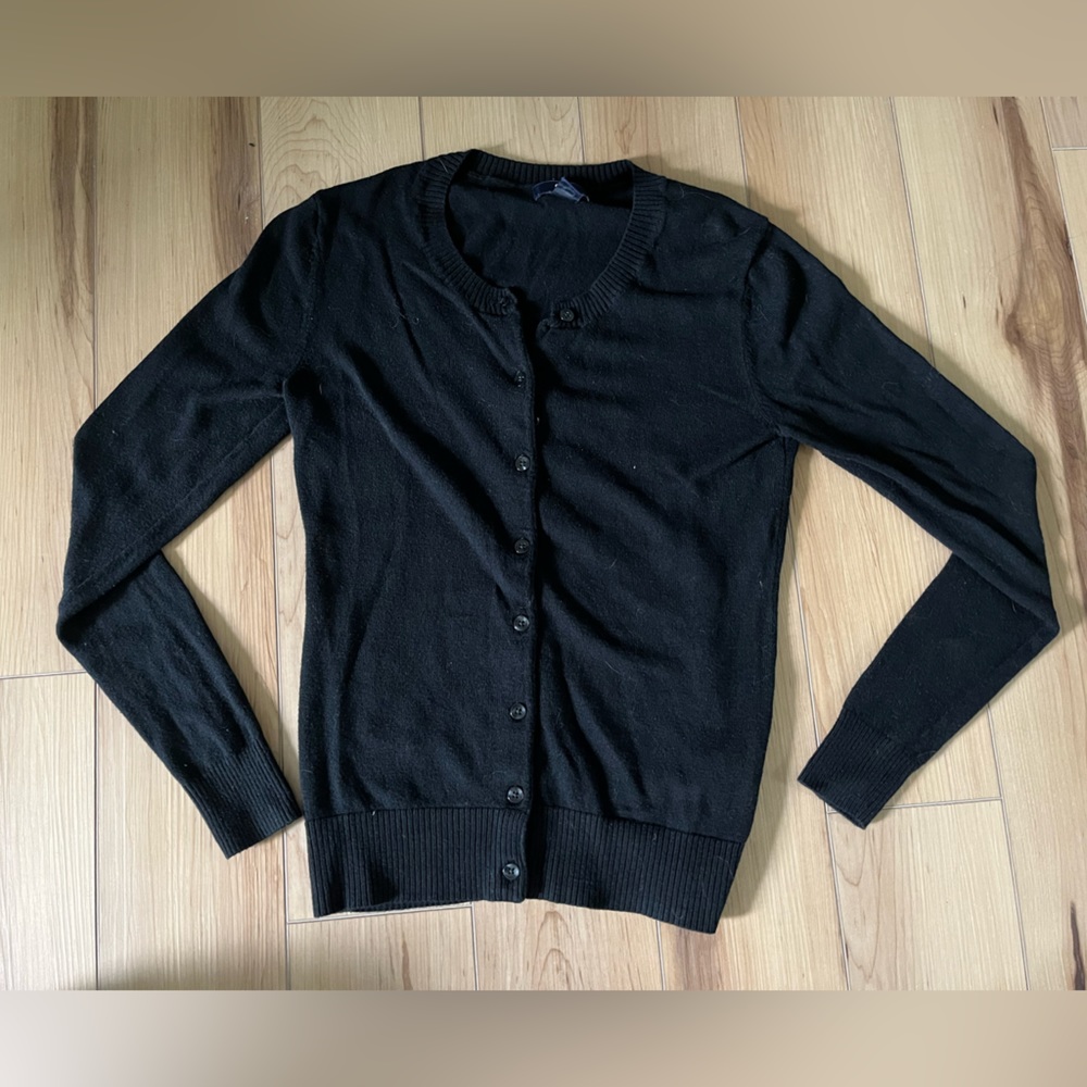 Black Gap Button Up Cardigan